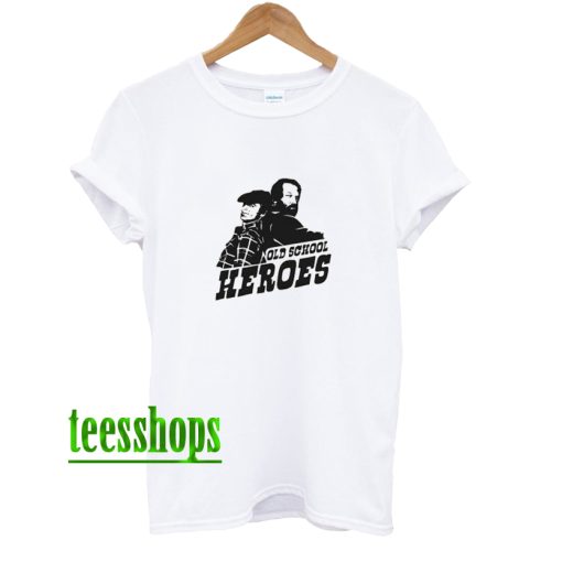 Bud Spencer E Terence Hill Old School Heroes T Shirt AA