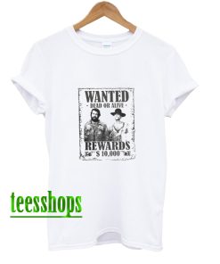 Bud Spencer Terence Hill Wanted Lo Chimavano Trinity T Shirt AA