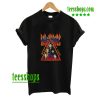 Classic Def Leppard Hysteria Tour 80s Rock Music T Shirt AA