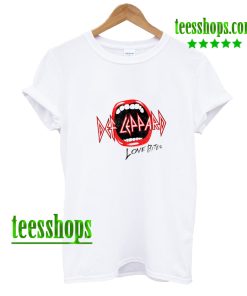 Def Leppard Love Bites Women's Crop T Shirt AA