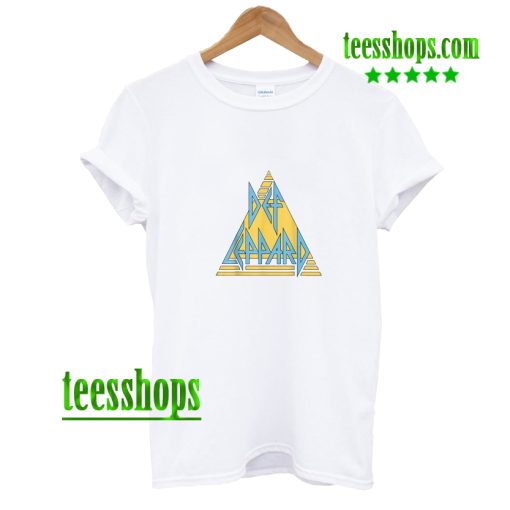 Def Leppard - Pastel Logo T-Shirt AA