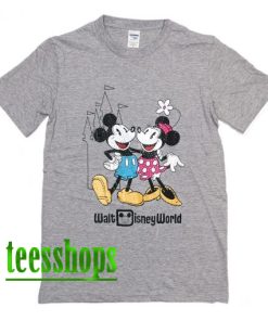 Mickey and Minnie Mouse Fashion T-Shirt AA