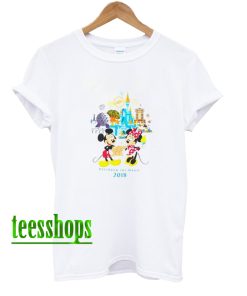 Minnie and Mickey Mouse Walt Disney World T-Shirt AA