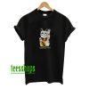 Turnover Lucky Cat T Shirt AA