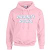 Virginity Rocks Light Pink Hoodie AA