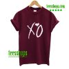 XO The Weeknd T shirt AA