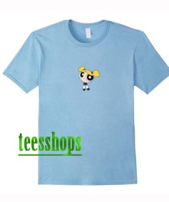 Bubbles Character Powerpuff Girl T-Shirt AA