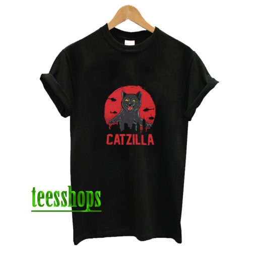 Catzilla Funny Shirt AA