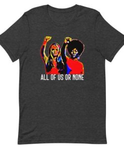 Gloria Steinem and Dorothy Pitman all of us or none tshirt AA