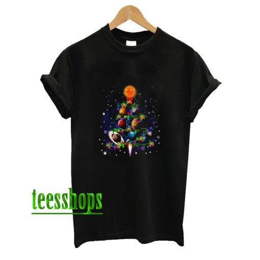 Nice Solar System Planets Christmas T Shirt AA