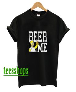 The Simpsons Homer Beer Me T Shirt AA