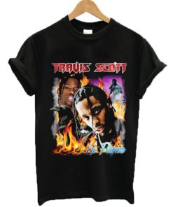 Travis Scott La Flame T-Shirt AA