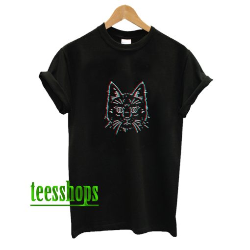 Trippy Cat T-shirt AA