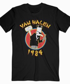 Van Halen 1984 Tour Band T Shirt AA