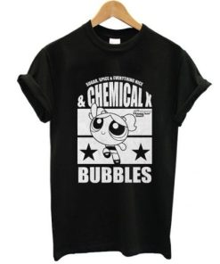 The Powerpuff Girls Chemical X Bubbles t shirt XX