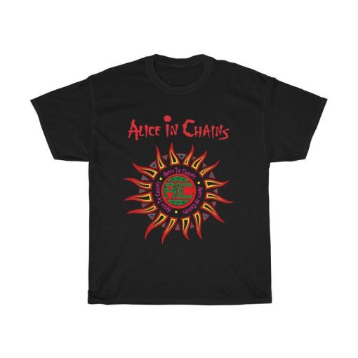 Alice In Chains Sun Logo T shirt AA