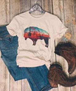 Arizona Buffalo Tee Shirt AA