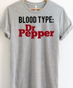 Blood Type Dr Pepper T-shirt AA