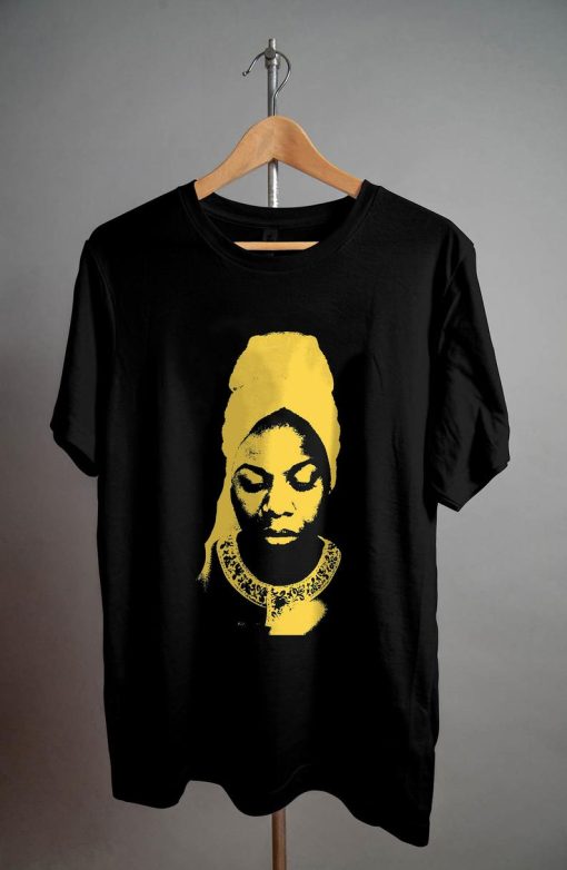 Nina Simone Yellow T Shirt AA