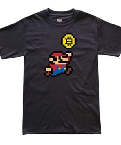 Super Mario Bitcoin T-shirt AA