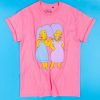 Women’s Hot Pink The Simpsons Patty T-SHIRT AA