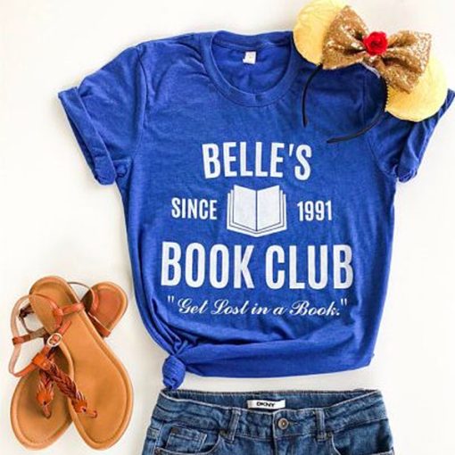 belle’s book club t shirt AA