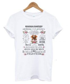 Bohemian Rhapsody t shirt AA