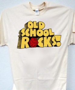OLD SCHOOL ROCKS T-Shirt AA