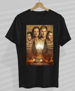 Supernatural Ghost Hunters Sam Dean Castiel TV Series T Shirt AA