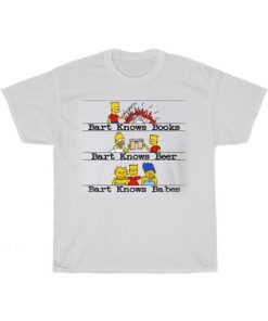 Bart Knows Books T-Shirt AA