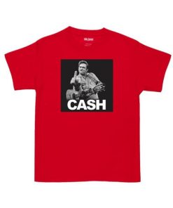 Johhny Cash Classic Finger T Shirt AA