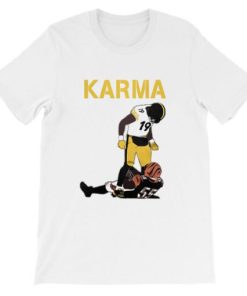 JuJu Smith-Schuster Vontaze Burfict Karma Steelers Shirt AA