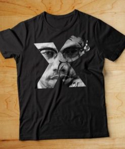 Malcolm X T shirt AA