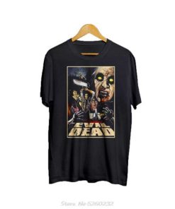 Men Evil Dead Horror Movie t shirt AA