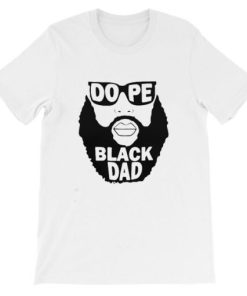 Mens Bearded Dope Black Dad Shirt AA
