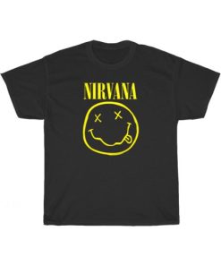 Nirvana Smiley Face Classic Shirt AA