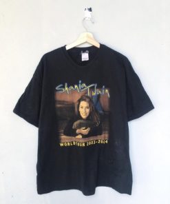 Shania Twain World Tour t shirt AA