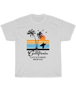Summer Paradise T-Shirt California A Little Bit AA