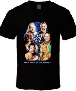 World Wrestling Entertainment Popular Wrestlers Sports Fan T Shirt AA