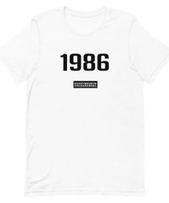 1986 Short-Sleeve Unisex T-Shirt AA