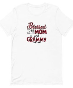 Blessed to be called Mom and Grammy Short-Sleeve Unisex T-Shirt AA