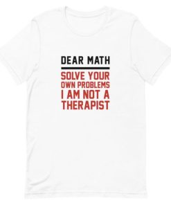 Dear Math Short-Sleeve Unisex T-Shirt AA
