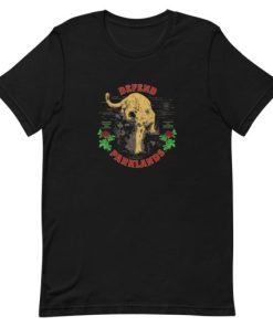 Defend Parklands Mountain Lion Short-Sleeve Unisex T-Shirt AA