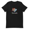 Diamond Supply Painted Floral Short-Sleeve Unisex T-Shirt AA