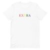 Extra Rainbow Short-Sleeve Unisex T-Shirt AA