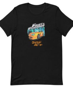 Fast And Furious Japanese Short-Sleeve Unisex T-Shirt AA