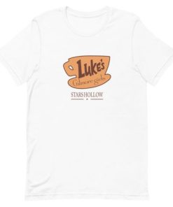 Gilmore Girls Luke’s Diner Stars Hollow Short-Sleeve Unisex T-Shir AA