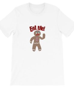 Gingerbread Man Eat Me Short-Sleeve Unisex T-Shirt AA