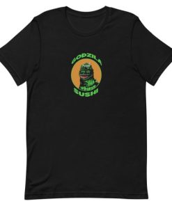 Godzilla Sushi Short-Sleeve Unisex T-Shirt AA