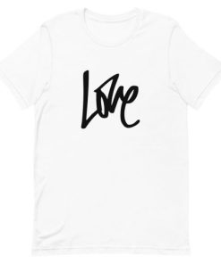 Graffiti Love Short-Sleeve Unisex T-Shirt AA